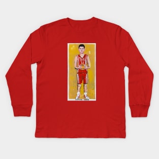 Yao Ming Kids Long Sleeve T-Shirt